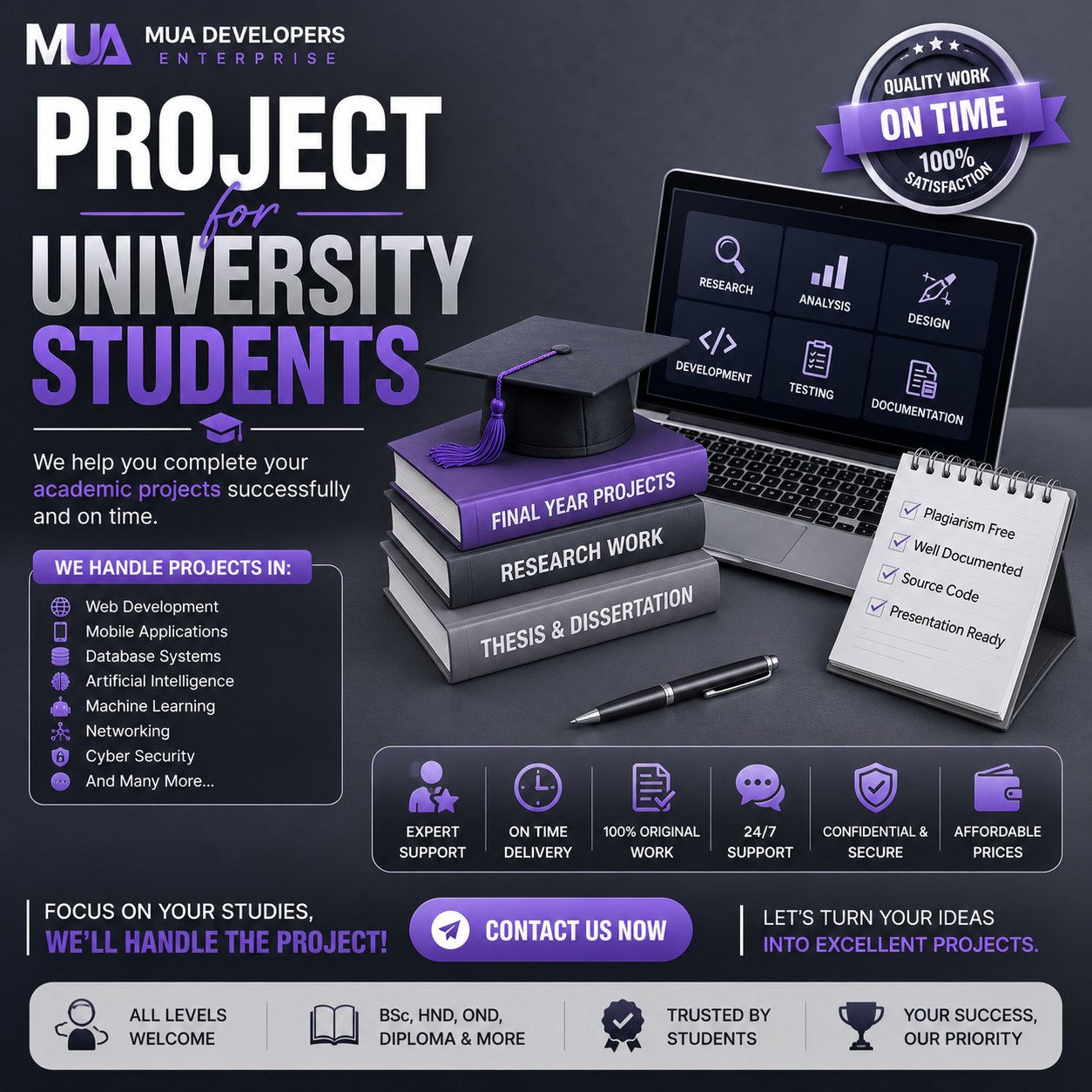FINAL YEAR STUDENT UNIVERSITY PROJECT