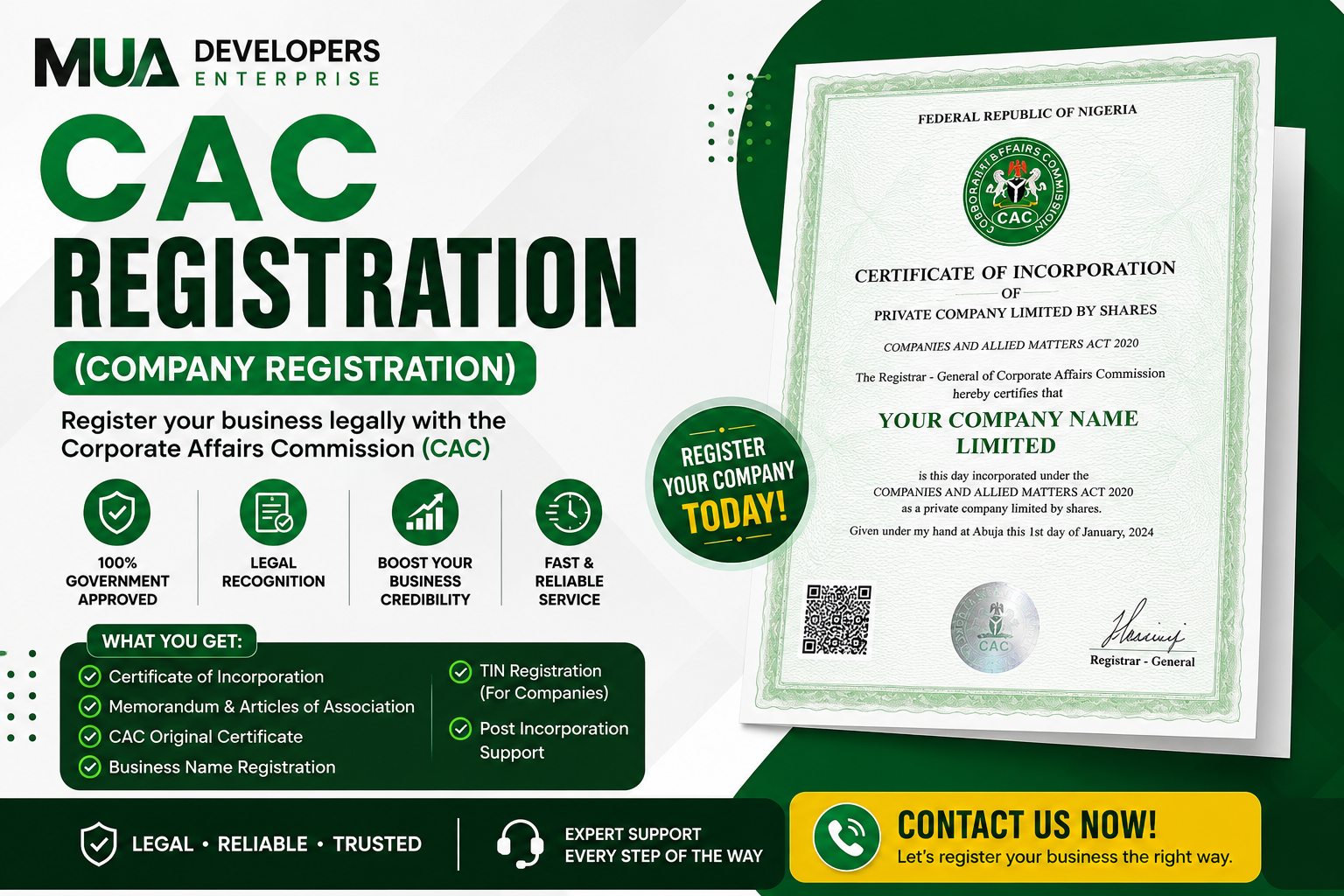 CAC Registration(Company registration)